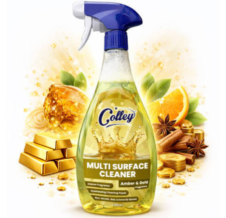 Colley Multi Surface Spray - Amber & Gold